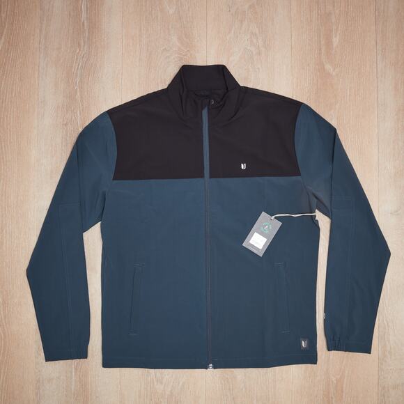Linksoul Colorblock Full-Zip Windbreaker Jacket - Size M - Picture 1 of 5